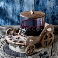 کلمن شیشه‌ای طرح کالسکه  فقط چند تا مونده