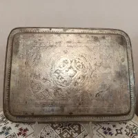 سینی نقره قدیمی