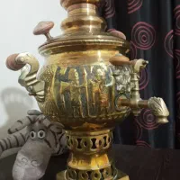 سماور ذغالی قدیمی|صنایع دستی و سایر لوازم تزئینی|هشتگرد, شهرک پارسیان|دیوار