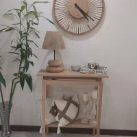 کنسول چوبی مینیمال