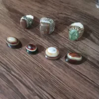 سنگ مهره کهنه قدیمی