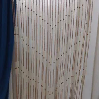 پرده ریسه ای چوبی