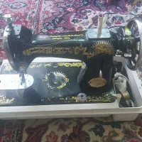 چرخ خیاطی قدیمی جانومه موتور و پدال برای چرخ راحتر|چرخ خیاطی و ریسندگی|قم, انصار‌الحسین|دیوار