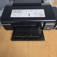 پرینتر Epson L800 + جوهر اصلی و سینی کارت PVC