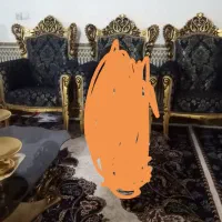 مبل سلطنتی 9 نفره|مبلمان خانگی و میز عسلی|نورآباد, |دیوار