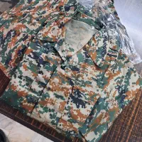 لباس نظامی سبز دیجیتالی