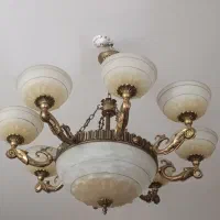 لوستر 8شعله سالم