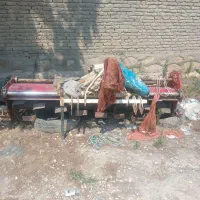 ادوات کشاورزی لاتوری کاه بند چرخ اهنی گاو اهن