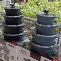 سرویس قابلمه 8 پارچه AMD  چدن|ظروف پخت‌وپز|قم, شهرک امام حسین|دیوار