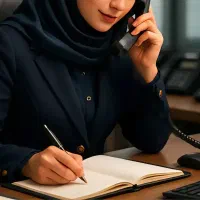 منشی دفتر اداری