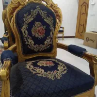 مبلمان سلطنتی ۹نفره دسته دار تمیز