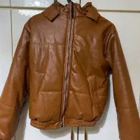 کاپشن و پوتین چرم