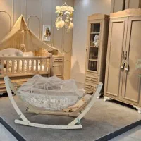 گهواره سنتی نوازد مدل مثلث تخت کنار مادر مدل مثلث|تخت و سرویس خواب|تبریز, |دیوار