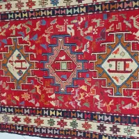 گلیم دستبافت عشایری|گلیم، جاجیم، گبه|مشهد, هفت تیر (نه دره)|دیوار