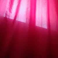 پرده ی ساتن و توری