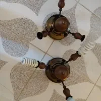 لوسترکریستال ۲عدد و ۳شاخه ۲عدد