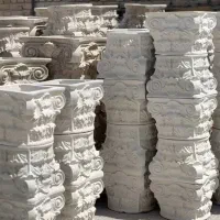 سرستون سنگی مدل Roman A12 - تولید آکسا - اردبیل|مصالح و تجهیزات ساختمان|نمین, |دیوار