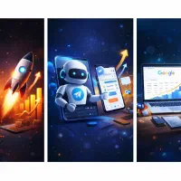 طراحی سایت + سئو  + ربات تلگرام