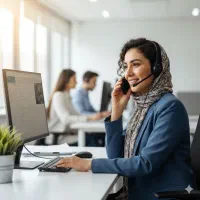 استخدام پشتیبان تلفنی دورکار + حقوق ۳۰ + پورسانت