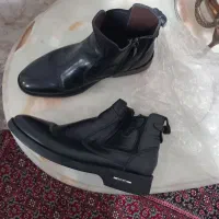 نیم بوت مردانه مشکی سایز ۴۰