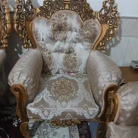 مبل سلطنتی|مبلمان خانگی و میز عسلی|قم, قلعه کامکار|دیوار