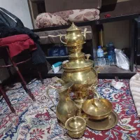 سماور بسیار قدیمی|کلکسیون اشیاء عتیقه|گرگان, |دیوار