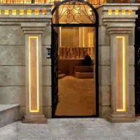 نمای ساختمان سنگ کاری کاشی کاری سرامیک کف پله|خدمات پیشه و مهارت|ارومیه, |دیوار