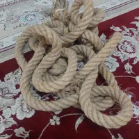 طناب کنفی الیاف طبیعی ضخیم تقریبا ۸ متره