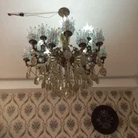 لوستر ۱۲شاخه|لوستر و چراغ آویز|هشتگرد, فاز ۷ مهستان|دیوار