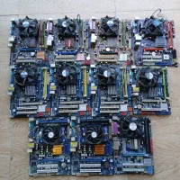 مادربرد به همراه فن رم و cpu سالم زیر قیمت