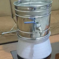 گلابگیر استیل ۱۰ لیتری