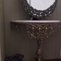 آینه و پایه برنز