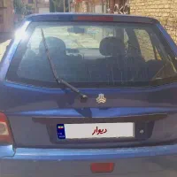 پراید 111 رنگ آبی کاربنی