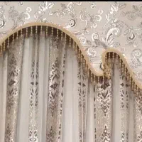 پرده|پرده، رانر، رومیزی|تاکستان, |دیوار