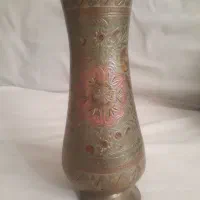 گلدان برنزی طرح گل رز قدینی|صنایع دستی و سایر لوازم تزئینی|تهران, بوستان ولایت|دیوار