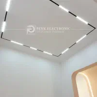 نور و نورپردازی مدرن، خطی، هالوژن گچی و . .