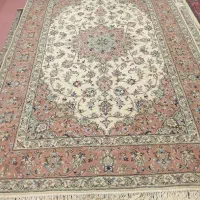 سه تخته فرش طرح شکوفه دست بافت ۶ متری