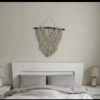 تخت ۲ نفره سفید سالم