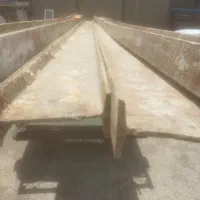 تیرآهن۲۰ اصفهان سالم ۵.۵متری۶عددپلیت۱۰میل ۲۵در۲۵