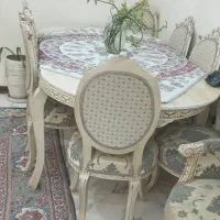 میز ناهارخوری ۸ نفره جنس چوب