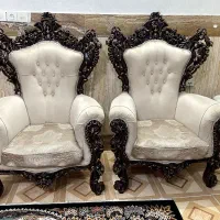 مبل سلطنتی 9 نفره چوب راش|مبلمان خانگی و میز عسلی|گلستان (تهران), |دیوار