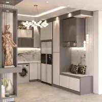 صنایع چوب و mdf|کتابخانه، شلف، قفسه‌های دیواری|شیراز, تل حسین‌آباد|دیوار