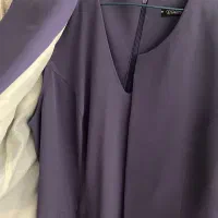 لباس اورال مجلسی بنفش rissani سایز ۴۴