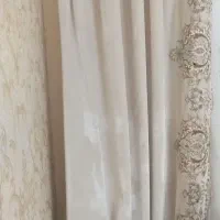 والان کار شده رنگ شکلاتی|پرده، رانر، رومیزی|تنکابن, |دیوار