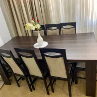 میزناهارخوری ۸ نفره سالم درحدنو|میز و صندلی غذاخوری|بابل, |دیوار