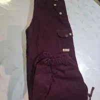 شلوار مخمل دخترانه نو خرید از فرانسه مناسب کادو