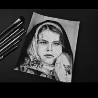 سیاه قلم|تابلو، نقاشی، عکس|لاهیجان, شیخ زاهد|دیوار