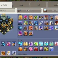 اکانت کلش تزیینات زیاد تقریباً فول مکس|کنسول، بازی ویدئویی و آنلاین|جهرم, |دیوار