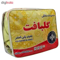 پتوی پلی استر تک نفره گلبافت
