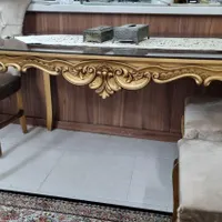 فروش مبل ۷نفره میزناهارخوری۶نفره همراه با جلو مبلی|مبلمان خانگی و میز عسلی|کرج, گلشهر|دیوار